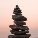 stack of rocks signifying medation