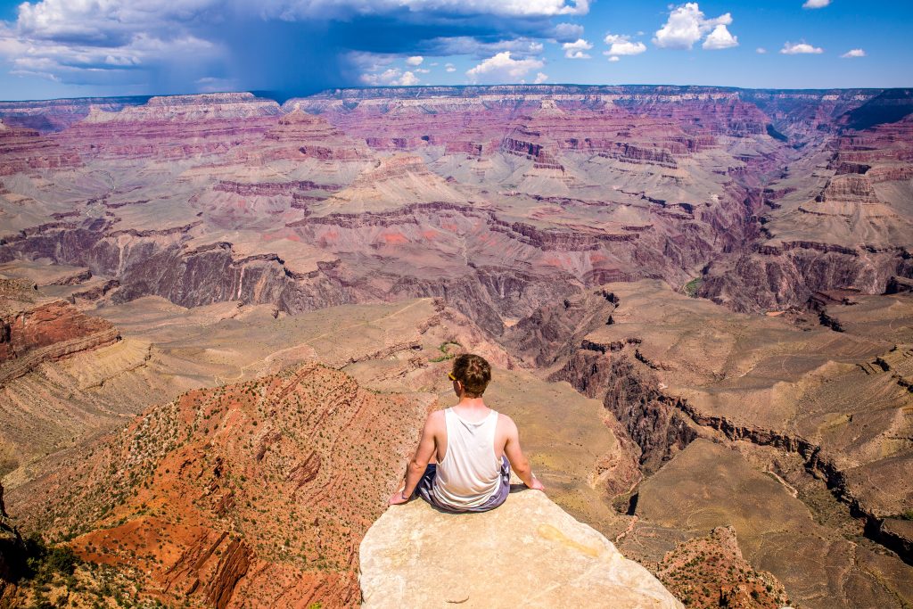 Grand Canyon US National Park ledge - summer bucket list