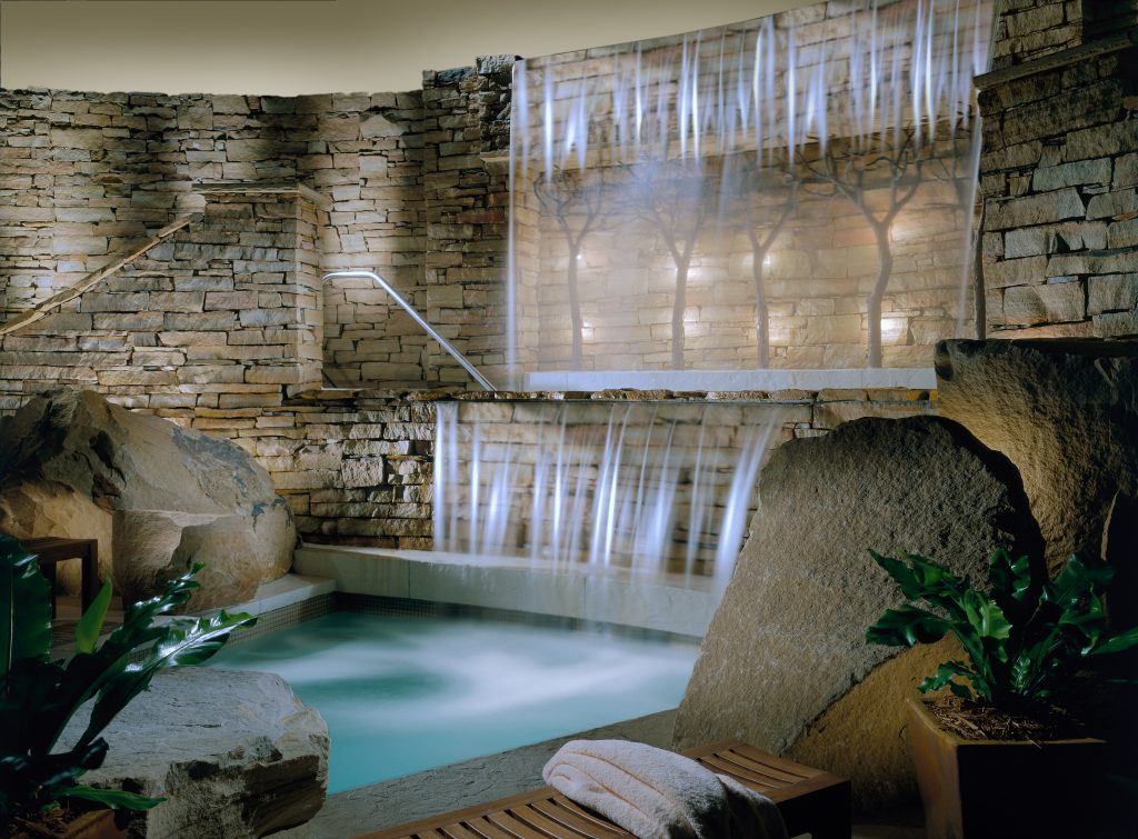 Hydro Massage at the spa at The Lodge at Woodloch