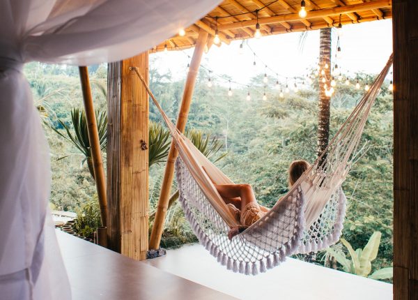 wellness vacation getaway hammock