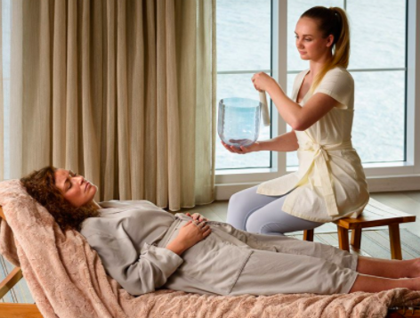 Cliff House Maine wellness retreat spa treatment