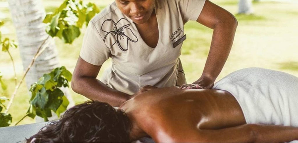 Lomani Island Resort massage